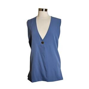 Jason Wu Single Button Vest Womens Size Large Minimalist